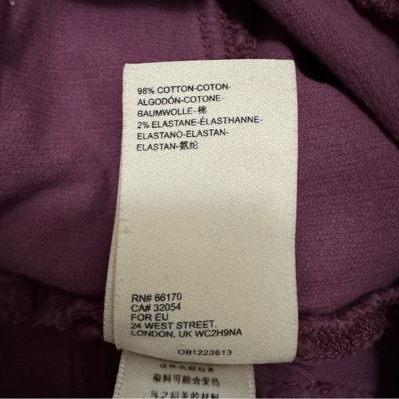 Anthropologie Pilcro Purple High-Rise Skinny Corduroy Pants Jeans Size 30 - Picture 6 of 6